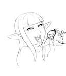  cum cum_in_mouth ejaculation hair_tubes hime_cut lm_(legoman) monochrome nintendo pointy_ears princess_zelda sketch skyward_sword the_legend_of_zelda the_legend_of_zelda:_skyward_sword tongue uncensored 