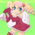  bad_id bad_pixiv_id christmas lowres pani_poni_dash! rebecca_miyamoto santa_costume solo thighhighs ukon 