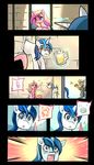  baby_bottle bakki blue_eyes blue_hair blush building camera comic cracks crib crying cute cutie_mark dialog equine explosion female feral friendship_is_magic frown fur glass glowing hair horn horse inside long_hair looking_at_viewer magic male mammal multi-colored_hair my_little_pony open_mouth outside pegasus pony princess princess_cadance_(mlp) purple_eyes royalty shining_armor_(mlp) shocked sky smile sweat tears text unicorn wall white_fur window winged_unicorn wings 