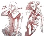  1girl cosplay costume_switch crossdressing deyamiro gyro_zeppeli gyro_zeppeli_(cosplay) hat hirose_yasuho hirose_yasuho_(cosplay) jojo_no_kimyou_na_bouken jojolion korean long_hair monochrome steel_ball_run translated 