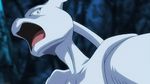  angry animated animated_gif battle cave energy mewtwo nintendo pokemon pokemon:_the_origin tail 