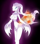  blue_eyes breasts female legendary_pok&#233;mon nintendo pok&#233;mon pok&#233;morph r-mk reshiram solo video_games white_skin 