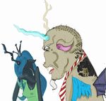 2013 black_body chrysalis crown crying discord_(mlp) dragon drawing equine female friendship_is_magic hair horn horse long_hair male my_little_pony queen royalty sad two wings 