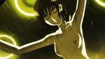  animated animated_gif bed breasts brown_hair eyes_closed mardock_scramble nipples nude rune_balot short_hair shower small_breasts wet 