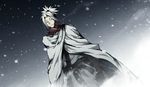  1boy game_cg kajiri_kamui_kagura kyougetsu_keishirou red_eyes solo white_hair 