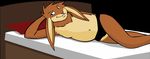  bulge chubby lagomorph looking_at_viewer male mammal rabbit smile solo waismuth 