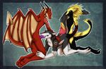  cum cum_in_mouth cum_inside dragon gay grostenmeiers gustav male nabkis open_mouth penis sergal tongue tongue_out tonza 