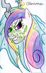  cardstock changeling equine female friendship_is_magic horn mammal my_little_pony princes_cadence_(mlp) princess_cadance_(mlp) queen_chrysalis_(mlp) the1king 