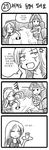  cassiopeia_du_couteau comic green_dew greyscale highres katarina_du_couteau korean league_of_legends monochrome multiple_girls siblings sisters translated 