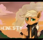  absurd_res applejack_(mlp) blonde_hair cigarette cloud clouds equine female feral friendship_is_magic fur green_eyes hair half-closed_eyes hi_res horse jacket kmrshy long_hair looking_at_viewer mammal my_little_pony orange_fur outside pony smioking smoke smoking solo 