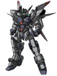  arms_at_sides bergschneider clenched_hands full_body green_eyes mecha n.jehuty no_humans original simple_background standing white_background 