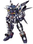  arms_at_sides bergschneider blue_eyes clenched_hands full_body mecha n.jehuty no_humans original simple_background standing white_background 
