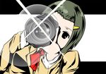  bob_cut camera hair_ornament hairclip hata_ranko head_tilt parody school_uniform seitokai_yakuindomo short_hair single-lens_reflex_camera solo style_parody tengen_toppa_gurren_lagann yukko_(yk20501911) 