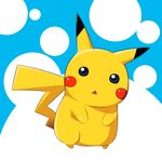  bad_pixiv_id gen_1_pokemon lowres no_humans pikachu pokemon pokemon_(creature) solo yagi_tori yagitori 