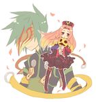  1girl arietta blush doll green_hair hat long_hair lowres pink_eyes pink_hair short_hair sync tales_of_(series) tales_of_the_abyss tsuyuka_(sunny_spot) 