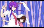  alternate_hair_length alternate_hairstyle animal_ears bunny_ears commentary_request extra_ears inaba_tewi ishimu multiple_girls reisen_udongein_inaba short_hair sidelocks touhou 