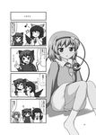  ? braid comic greyscale highres kaenbyou_rin komeiji_satori monochrome multiple_girls musical_note reiuji_utsuho touhou translation_request twin_braids wings yakumo_nanahara 