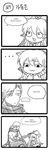  1girl 4koma comic green_dew greyscale highres korean league_of_legends lulu_(league_of_legends) monochrome translated varus yordle 