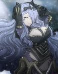  1girl breasts camilla_(fire_emblem_if) fire_emblem fire_emblem_if large_breasts long_hair nintendo purple_eyes purple_hair tagme 