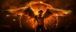  angel artist_request fire hell realistic source_request wings 