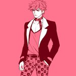  collar genderswap genderswap_(ftm) ginmu jacket jojo_no_kimyou_na_bouken male_focus solo trish_una 