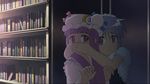  hairband hat izayoi_sakuya jpeg_artifacts maikaze multiple_girls patchouli_knowledge ribbon screencap touhou touhou_musou_kakyou 