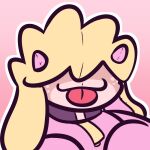  animate_inanimate anthro bell bell_collar bovid caprine clothing collar cowbell_collar female goat icon living_plushie mammal plushie shylagoat solo sweater topwear 