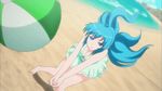  animated animated_gif blue_eyes blue_hair breasts cleavage leviathan_(zettai_bouei_leviathan) zettai_bouei_leviathan 