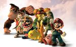  6+boys donkey_kong donkey_kong_country highres kid_icarus kirby link mario metroid multiple_boys nintendo pikachu pit_(kid_icarus) pok&eacute;mon pokemon samus_aran super_mario_bros. super_smash_bros. the_legend_of_zelda wario wario_land warioware 