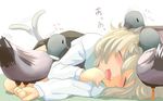  animal_ears bird blush capelet closed_eyes duck grey_hair hair_tousle image_sample ishikkoro mouse_ears mouse_tail nazrin saliva short_hair sleeping smile solo tail tail_wagging touhou twitter_sample 