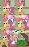  &lt;3 amber_eyes antler antlers apple_bloom_(mlp) beavernator bow cheerilee_(mlp) comic creating_art cub cutie_mark desk dialog discord_(mlp) draconequus drawing english_text equine female feral friendship_is_magic green_eyes hair horn horse male mammal my_little_pony pencil pink_hair pony red_eyes red_hair school text two_tone_hair wheels young 