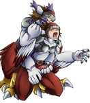  blush claws digimon erection feathers hair kinglom male penis silphymon unknown_artist wings 