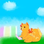  canine cute dog female mammal pom pom_gets_wifi pomeranian video_games 