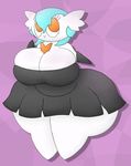  big_breasts breasts cleavage clothed clothing female gardevoir huge_breasts humanoid huztar mega_evolution mega_gardevoir nintendo pok&#233;mon pok&eacute;mon solo thick_thighs video_games wide_hips 