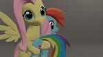  cgi equine female feral fluttershy_(mlp) friendship_is_magic gmod horse lesbian mammal mr.tektite my_little_pony pegasus pony presenting puckered_anus pussy rainbow_dash_(mlp) sfm source_filmmaker spread_pussy spreading surprise wings 