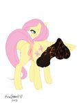  &lt;3 anatomically_correct anatomically_correct_pussy animal_genitalia anus balls blush butt cutie_mark cyan_eyes disembodied_penis duo equine female feral fluttershy_(mlp) friendship_is_magic fur hair hooves horse horsecock long_hair looking_at_viewer looking_back male mammal my_little_pony nude pegasus penis pink_hair plain_background pony presenting presenting_anus presenting_hindquarters presenting_pussy pussy raised_tail revadiehard signature solo_focus standing straight teats white_background wings yellow_fur 