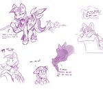  2013 ask_twibra bluntwhiskey discord_(mlp) ear_piercing equine feathermoon female feral friendship_is_magic horse male my_little_pony original_character pegasus piercing polearm pony spear wings 