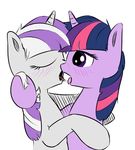  2013 blush colored daughter duo equine eyes_closed female feral friendship_is_magic hair high-roller2108 horse incest kissing lesbian mother_and_daughter my_little_pony open_mouth parent plain_background pony purple_eyes purple_hair saliva star_sparkle_(mlp) twilight_sparkle_(mlp) two_tone_hair white_background 