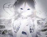  amakura_(islit) blue_eyes choker ia vocaloid 