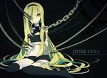  blonde_hair chain collar lily_(vocaloid) long_hair vocaloid yamada_kei yellow_eyes 