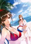  bikini cleavage kiyohara_hiro murase_chika nippon_ichi_software swimsuits tanahashi_aya tokushu_houdoubu 