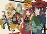  4boys atori12 bag baseball_cap black_hair blue_eyes brown_eyes brown_hair bulbasaur calme_(pokemon) charmander chespin eyewear_on_head fennekin froakie gen_1_pokemon gen_6_pokemon green_eyes handbag hat holding holding_poke_ball jacket long_hair multiple_boys multiple_girls orange_hair pikachu pleated_skirt poke_ball poke_ball_(generic) pokemon pokemon_(anime) pokemon_(creature) pokemon_(game) pokemon_xy pokemon_xy_(anime) quad_tails sana_(pokemon) satoshi_(pokemon) serena_(pokemon) short_hair short_shorts shorts skirt smile squirtle sunglasses tierno_(pokemon) toroba_(pokemon) 