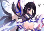  black_hair blue_eyes cleavage kill_la_kill kiryuin_satsuki toashi_(a1358449) 