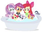  apple_bloom_(eg) apple_bloom_(mlp) band-aid bathtub bow cleaning clothing cutie_mark_crusaders_(eg) cutie_mark_crusaders_(mlp) dm29 equestria_girls equine female friendship_is_magic green_eyes group hair hoodie horn horse human jacket mammal my_little_pony pegasus pony purple_eyes purple_hair red_hair scootaloo_(eg) scootaloo_(mlp) square_crossover sweetie_belle_(eg) sweetie_belle_(mlp) two_tone_hair unicorn washing wings 