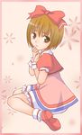  bow chiroro crossdressing dress karol_capel male_focus otoko_no_ko pink_bow ribbon shy solo tales_of_(series) tales_of_vesperia 