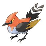  fletchinder official_art pokemon tagme 