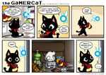  cat comic feline gamer_cat gamercat glitch_(character) mammal navi samantha_whitten 