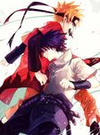  8nemui coat naruto naruto_shippuuden nemuiori uchiha_sasuke uzumaki_naruto uzumaki_naruto_(sennin_mode) 