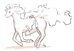  aogami balls belly_riding cock_sleeve dragonchu equine feral horn horse male mammal mew nintendo penetration pok&#233;mon pok&eacute;mon rapidash size_difference unicorn video_games 