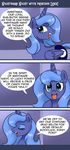  blue_hair cute cutie_mark english_text equine female feral friendship_is_magic hair horn horse looking_at_viewer loopend mammal my_little_pony pony princess_luna_(mlp) smile solo text winged_unicorn wings young 